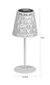 Northpoint LED Gartenleuchte LED Solar Metal Tischleuchte Dekolampe Dämmerungssensor Schattenspiel, LED