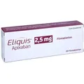 Eliquis 2,5 mg Filmtabletten 20 St