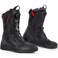 SHIMA Strato Motorrad Stiefel, schwarz, Größe 41 für Männer
