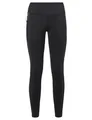 VAUDE Damen Leggins Neyland Winter Tights, warm mit kuschliger Innenseite, Passform: Slim fit, Black Uni, 36