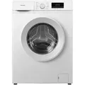 homeX Waschmaschine 6kg, Frontlader - 1.000 U/Min, AquaStop, Inverter Motor, 14 Programme, 39 cm Tiefe, weiß, WF610K1A-W