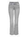 ONLY Female Flared fit Jeans ONLBLUSH Mittlere Taille Flared Jeans