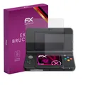 atFoliX Glasfolie für Nintendo New 3DS 2015 Displayfolie 9H Schutzpanzer