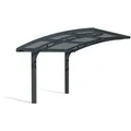 Canopia Aluminium Carport Arizona Wave 5000 Gewelltes Solargrau 495x289 Cm - Palram
