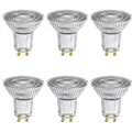 6 x OSRAM Superstar GU10 LED Strahler PAR16 36° dimmbar 3,4W wie 35W 4000K