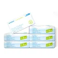 Ivyone Pure Cotton Dry Wipes (600 Tücher)， Premium-Watte Pflegetücher, trocken, sehr weich Biodegradable-Baumwolle für Empfindliche Haut, Baby-Pflegetücher, Abschminken Wipes