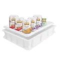 Pizza Lover Gärbox Starterkit Medio Pizzateig Set | Caputo Semola & Pizzamehl & Nuvola + Trockenhefe & Pizzaballenbox 30x40x7,5 cm & Deckel + digitales Rezeptbuch | Pizzazubehör