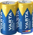 2 x Varta Longlife Power Baby C / LR14 1,5 V