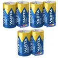 6 x Varta Longlife Power Baby C / LR14 1,5 V