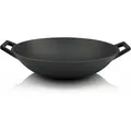 Bbq-toro - Gusseisen Wokpfanne Ø 35,5 Cm, Bereits Eingebrannt, Gusspfanne