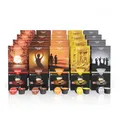 Martello Kaffeekapseln PROBIERSET 2 – 200 Stück (20x10) Master Packung | UTZ-zertifiziert | Nachhaltig & Fair | Von Hand gepflückt | Kompatibel mit Martello-Kapselmaschinen