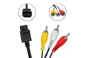 EAXUS Video AV Kabel für Nintendo GameCube, Nintendo 64 & Super Nintendo Audio- & Video-Kabel, Composite-Video, Stereo Audio, (180 cm), Geeignet für NGC, N64, SNES