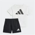 adidas Sportswear Trainingsanzug I BL T-SET 160 (2-tlg) weiß 86 EU