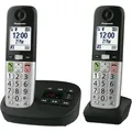 Panasonic KX-TGU430EXB DECT Telefoon met Groot Display/Toetsen - Duo Set (KX-TGU432EXB)