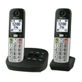 Panasonic KX-TGU432EXB DECT Telefon mit AB 2 Mobilteile