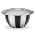 GSW 552387 Thermoschüssel mit Deckel, Edelstahl rostfrei - ⌀20 cm, Silber