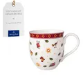Villeroy & Boch – Toy's Delight Henkelbecher Bunt, Spülmaschinenfest, Mikrowellensicher, Kaffetasse, Tasse Klein, Kaffebecher Toys, Heißgetränkebecher, Weihnachtsbecher, Premium Porcelain
