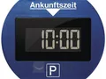 PARK LITE elektronische Parkscheibe blau Die Parkscheibe, die mitdenkt