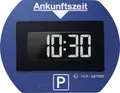OKCars ParkLite elektronische Parkscheibe Parkuhr selbstklebend blau Zulassung