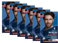 Men Perfect Anti-Grau Tönungs-Gel 80 Schwarzbraun (6x 80 ml), Haarfarbe für Männer blendet graue Haare aus, Anti-Grau Tönung für ein natürlich aussehendes Ergebnis