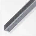 alfer Quadrat-U-Profil 19,5 x 19,5 x 1000 mm Aluminium Aluminiumprofil U Schiene