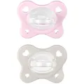 Succhietto Rosa 2-6M Dual Soft Chicco 2 Pezzi