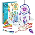 Sentosphère 3920850 Bastelset Traumfänger, Schrumpffolie zum bemalen, DIY Kreativ-Set für Kinder und Erwachsene, erhältlich