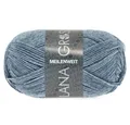 LANA GROSSA MEILENWEIT 50 g UNI Häkelwolle, 210 m (4-fach Sockenwolle mit 80 % Schurwolle), 50 g