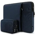 15,6 Zoll Laptoptasche Laptophülle,ZYB Sleeve Wasserdicht Hülle Laptop Tasche 15.6 für 15 Zoll Notebook Lenovo Thinkpad Ideapad HP Acer Dell Surface Laptop,2025-2019 MacBook PRO 16 M4-M1-Blau