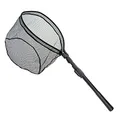 Zite Fishing Spinn-Kescher Gummiert Angeln - Angel Kescher Teleskop - Einhand Raubfisch-Kescher, Unterfangkescher Watkescher Spinnfischen 113cm Unterfangkescher gummiert gummierter Kescher Angeln