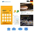 Silica Gel Beutel 5g 60 Stück Lebensmittelqualität Feuchtigkeitsindik