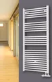 Badheizkörper Mittelanschluss versetzt Handtuchheizkörper XIMAX Hektor-MAV Weiss Höhe 1616 mm, Breite 600 mm 904 Watt