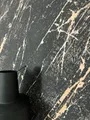 Newroom Vliestapete Marmora 02 Tapete Marmoroptik Marmor,Metallic, Schwarz Tapete Modern Marmor - Marmoroptik Marmor-Tapete Gold Grau 3D Optik Glamour Metallic für Wohnzimmer Schlafzimmer Küche, Marmor-Tapete
