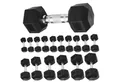 Sporttrend 24 Kurzhantel Hexagon Hanteln 1 - 50kg
