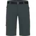 Bergson Outdoorhose REDWOOD BERMUDA Herren Wandershorts, vielseitig, pflegeleicht, Normalgrößen, dunkel g grau 48