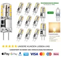 G4 LED Birne Warmweiß 3000K 180LM 12V