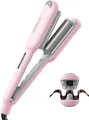 Lockenstab 25 mm 4 Temperatur Stufen LED Anzeige Anti Verbrennung Damen Locken