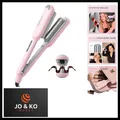 ROVY Welleneisen für haare, Lockenstab große Locken geeignet für Anfänger, So...