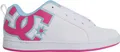 DC Shoes Court Graffik White/Crazy Pink/Blue Größe EU 37,5