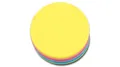 folia Origami-Faltpapier, rund, 70 g/m², 500 Blatt, 10 Farben, Durchmesser: 10 cm
