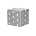 Roba Aufbewahrungsbox  Little Stars ¦ grau ¦ Maße (cm): B: 34 H: 34 T: 34.0