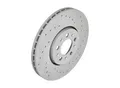 ZIMMERMANN Bremsscheibe 100123552 Vorderachse Gelocht 288mm 25mm für VW (FAW) VAG Skoda (SVW)