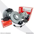 Original Zimmermann Sport Bremsen Set 2 Bremsscheiben + 4 Bremsbeläge vorne