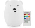 COFI 1453 LED Nachtlicht Nachtlicht Kinder Bär mit Fernbedienung