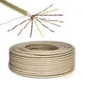 PremiumX 50m Telefonkabel 10x2x0,6mm J-Y(ST)Y Telefonleitung 20-Adern rund Fernmeldekabel Installationsleitung Verlegekabel