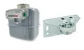 Set aus SAMGAS Gaszähler (geeicht) und Halteplatte G 4