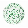 Gmundner Keramik Frühstücksteller Grüngeflammt Ostergeschirr, d: 20 cm / h: 2,6 cm grün