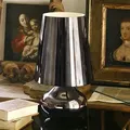 Tischleuchte Kartell, Cindy, Metallisch, für Wohnzimmer, Kunststoff, Design - 42