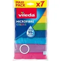 Vileda Allzwecktuch Microfibre Mehrfarbig 7er Multi-Pack