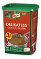 Knorr Delikatess Sauce zu Braten (gravy) (Trockenmischung, ideal als Basis, Soßenbinder und zum Verfeinern von Bratensaucen), 1000 g